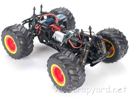 Losi Raminator Monster Truck Chassis - LOSB0219