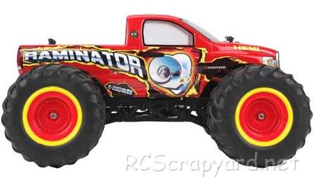 Losi Raminator Monster Truck Chassis - LOSB0219