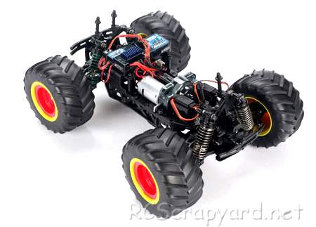 Losi Rammunition Monster Truck Chassis - LOSB0220