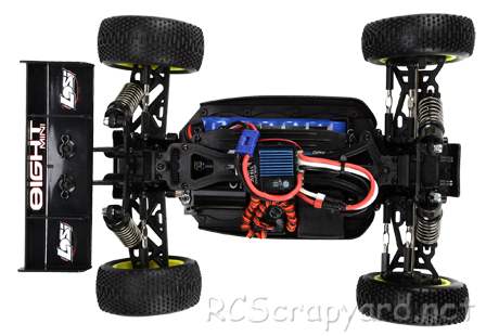 Losi Mini 8ight LOSB0224 Chassis