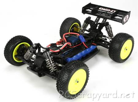 Losi Mini 8ight LOSB0224 Chassis