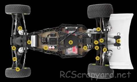 Losi 22 3.0 Spec-Racer MM Race Chassis