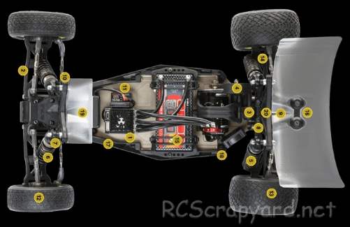 Losi 22 5.0 SR Race Spec Chassis