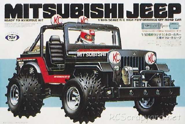 Marui Mitsubishi Jeep - 1:10 Electric Truck