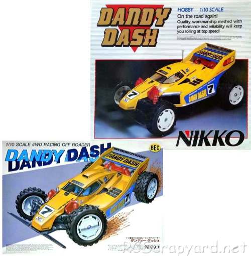 nikko rc car parts