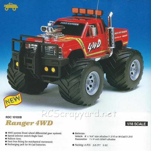 Nikko Ranger 4RM Chassis