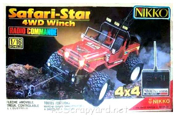 Nikko Safari Star 4WD Winch