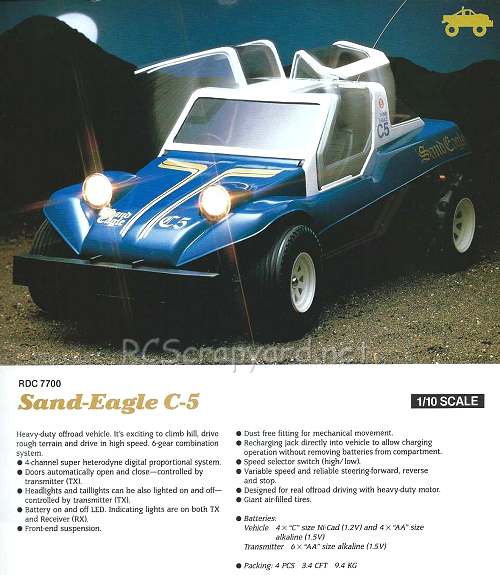 Nikko Sand Eagle C-5 Chassis