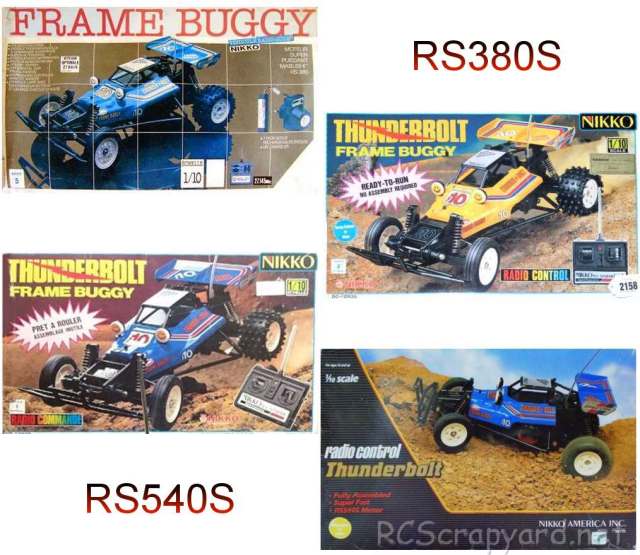 nikko rc car parts