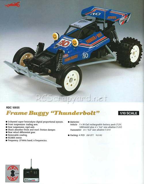 Nikko Thunderbolt - 10935 - RS380S