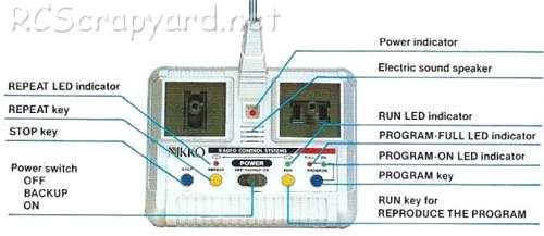 Nikko Toyota Hilux 4WD Memory Radio