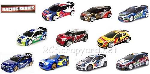 Nikko WRC Racing Series Cars