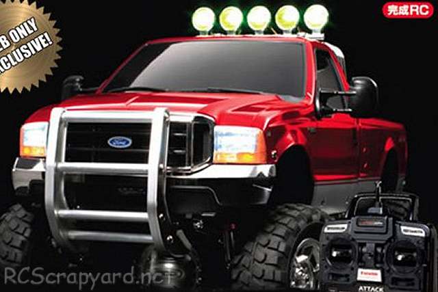 Tamiya Ford F350 High-Lift (Red) RTR - # 23644