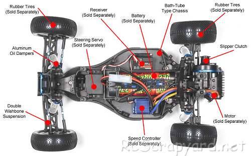 Tamiya TRF201 Chassis