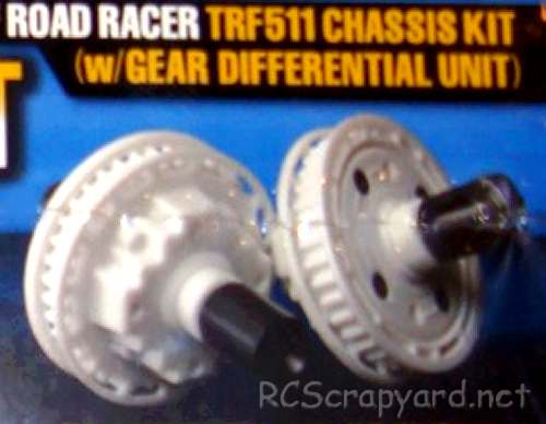 Tamiya TRF511 met Differential Unit