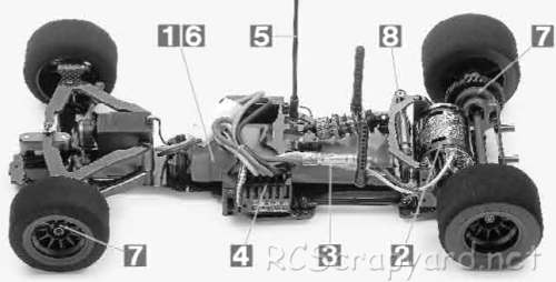 Tamiya TRF101 Chasis - 42252