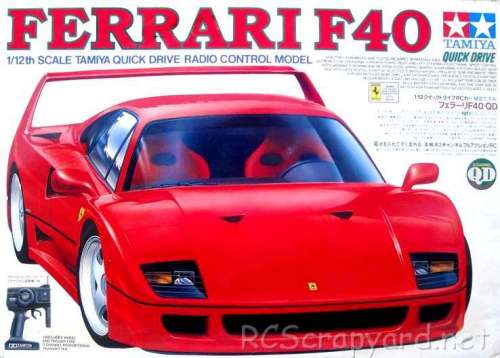 Tamiya Ferrari F40 QD