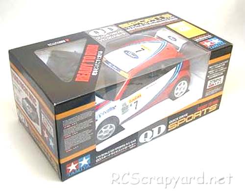 Tamiya Quick Drive Sport Serie Quick Drive Toerwagen Chassis