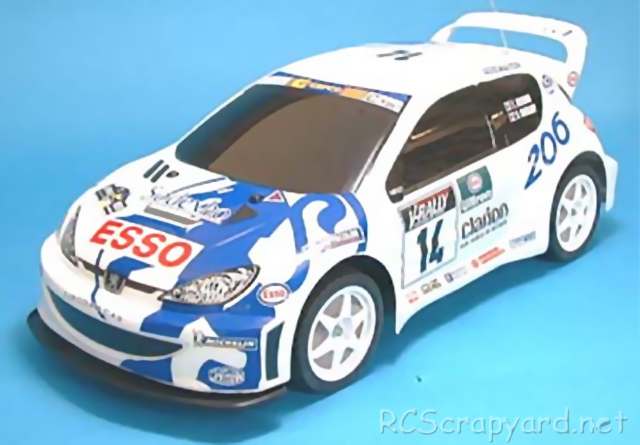 Tamiya Peugeot 206 WRC QDS - # 46305