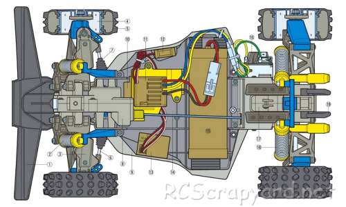 Tamiya The Bigwig 2017 Chassis