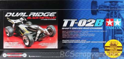 Tamiya Dual Ridge Black Metallic