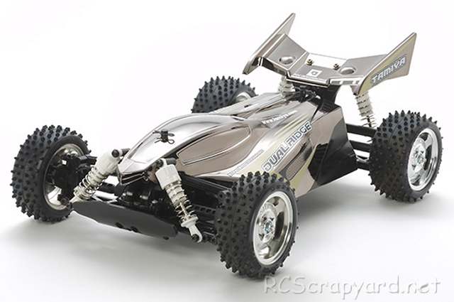 Tamiya Dual Ridge Black Metallic - TT-02B # 47355