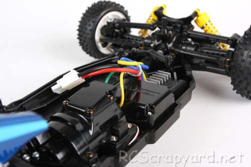 Tamiya Dual Ridge Black Metallic Chassis