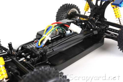 Tamiya Dual Ridge Black Metallic Chassis