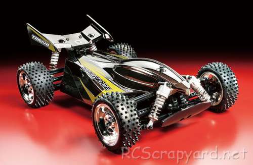 Tamiya Dual Ridge Black Metallic Chassis