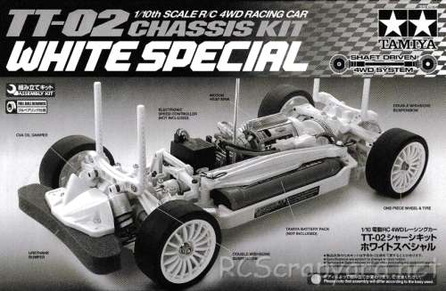 Tamiya TT-02 White Special Chassis