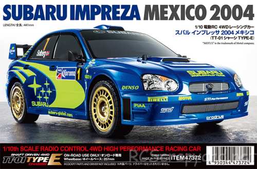 Tamiya Subaru Impreza WRC Mexico 04