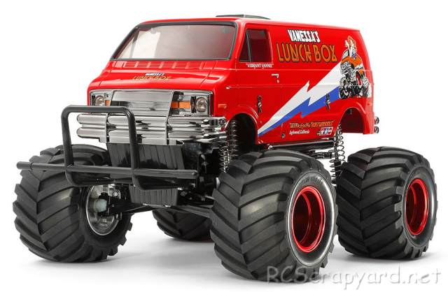 Tamiya Lunch Box - Red Edition #47402 - 1:12 Eléctrico Monster Truck