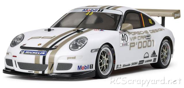 Tamiya Porsche 911 GT3 Cup Car 2008 - TT-01E #47429