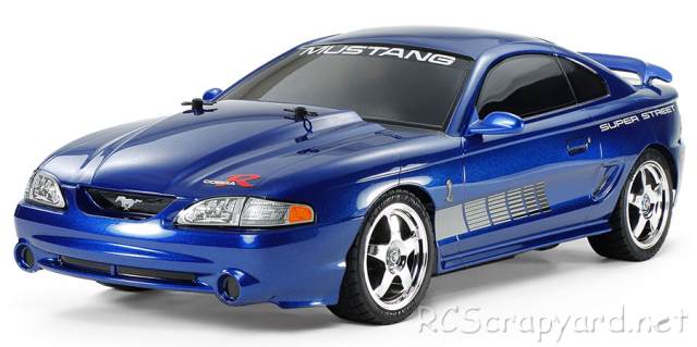 Tamiya 1995 Ford Mustang SVT Cobra-R - #47430 TT-01 - 1:10 Electric RC Tourenwagen