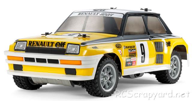 Tamiya Renault 5 Turbo Rally - M-05Ra #47435