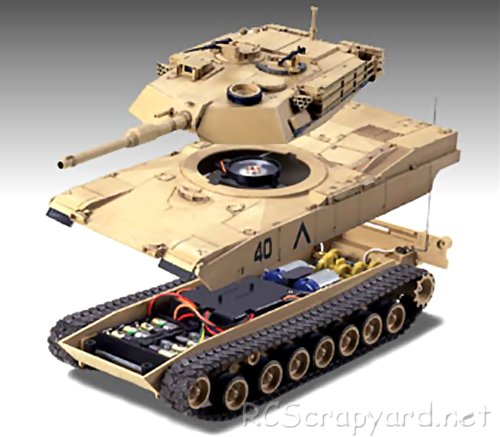 Tamiya US M1A1 Abrams 120mm Gun Main Battle Tank 