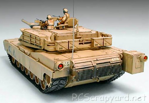 Tamiya US M1A1 Abrams 120mm Gun Main Battle Tank 