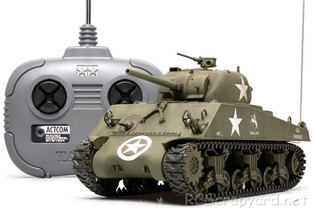 Tamiya US Medium Tank M4A3 Sherman - # 48207