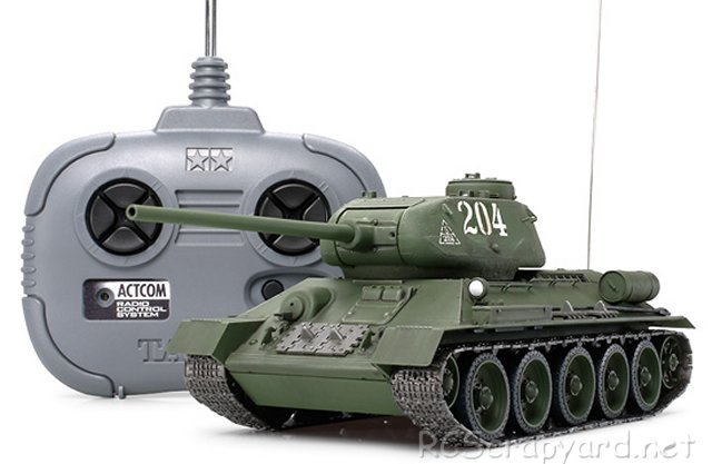 Tamiya Russian Medium Tank T-34-85 - # 48208