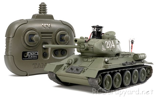Tamiya Russian Medium Tank T-34-85 - # 48210