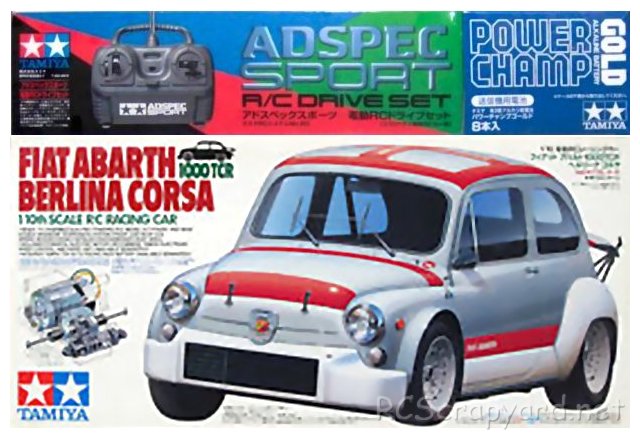 Tamiya Fiat Abarth 1000 TCR Berlina Corse - M-02 # 49083