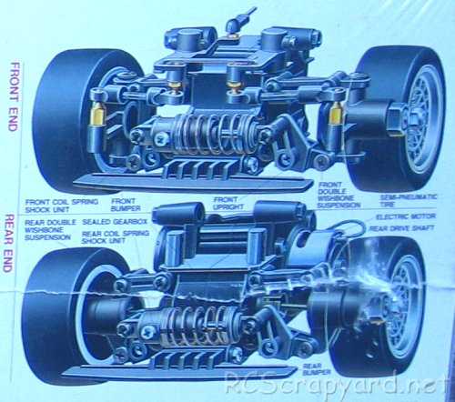 Tamiya Fiat Abarth 1000 TCR Berlina Corse Chassis