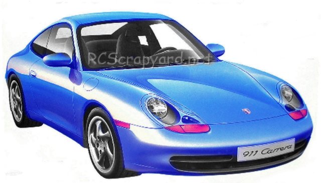 Tamiya Porsche 911 Carrera - Blauw - M-04L # 49135