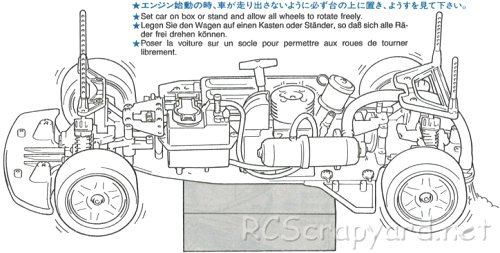Tamiya Subaru Impreza WRC - Édition limitée Chassis