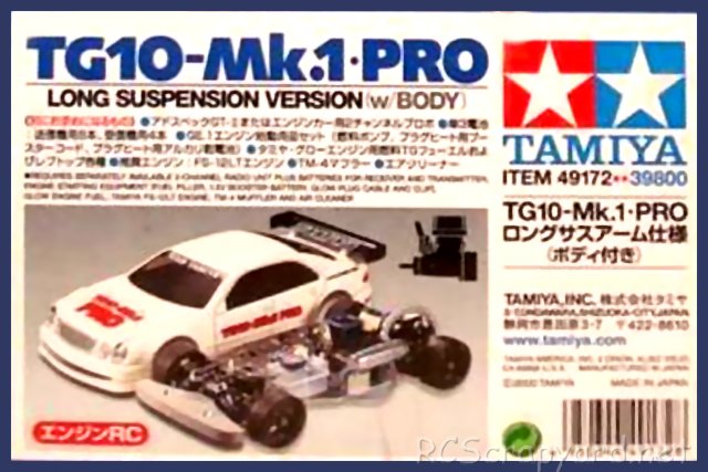 Tamiya TG10 Mk.1 PRO - Édition limitée - # 49172