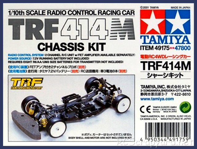 Tamiya TRF414M Châssis Kit - 49175