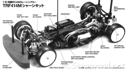 Tamiya TRF414M 