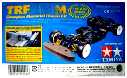 Tamiya TRF414M Champion Memorial Châssis Kit - 49220