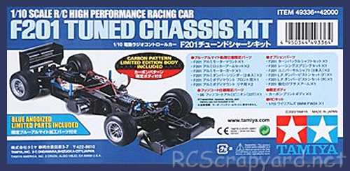 Tamiya F201 Tuned Chassis