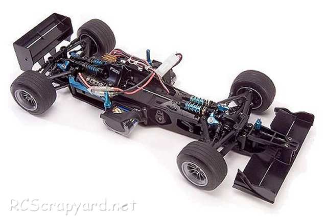 Lanzado por Tamiya el 25 de septiembre de 2003, el kit 4WD F201 Tuned Chass...